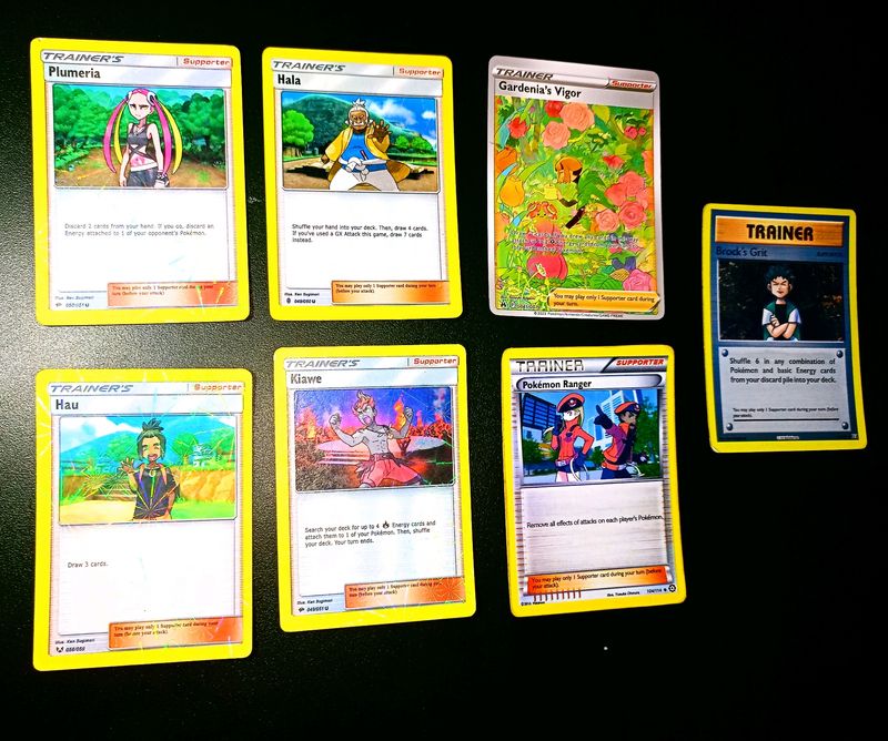 Pokemon Trainers Card (7s)