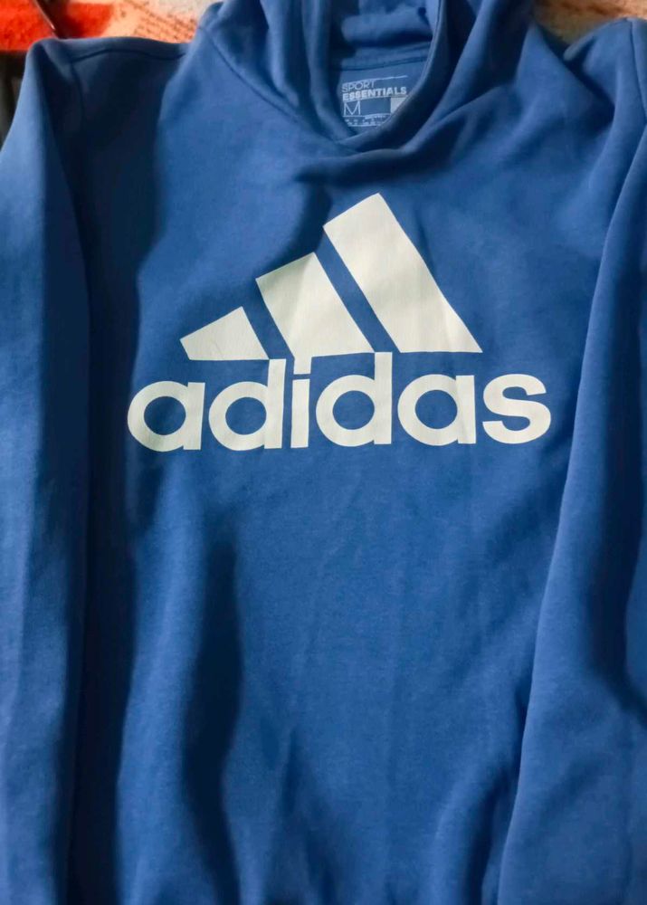 Adidas Blue Hoodie