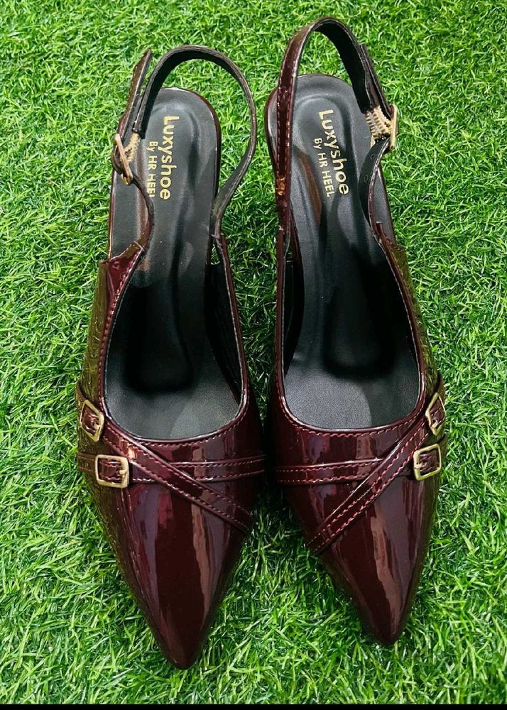 Luxyshoe Heeled Slingbacks