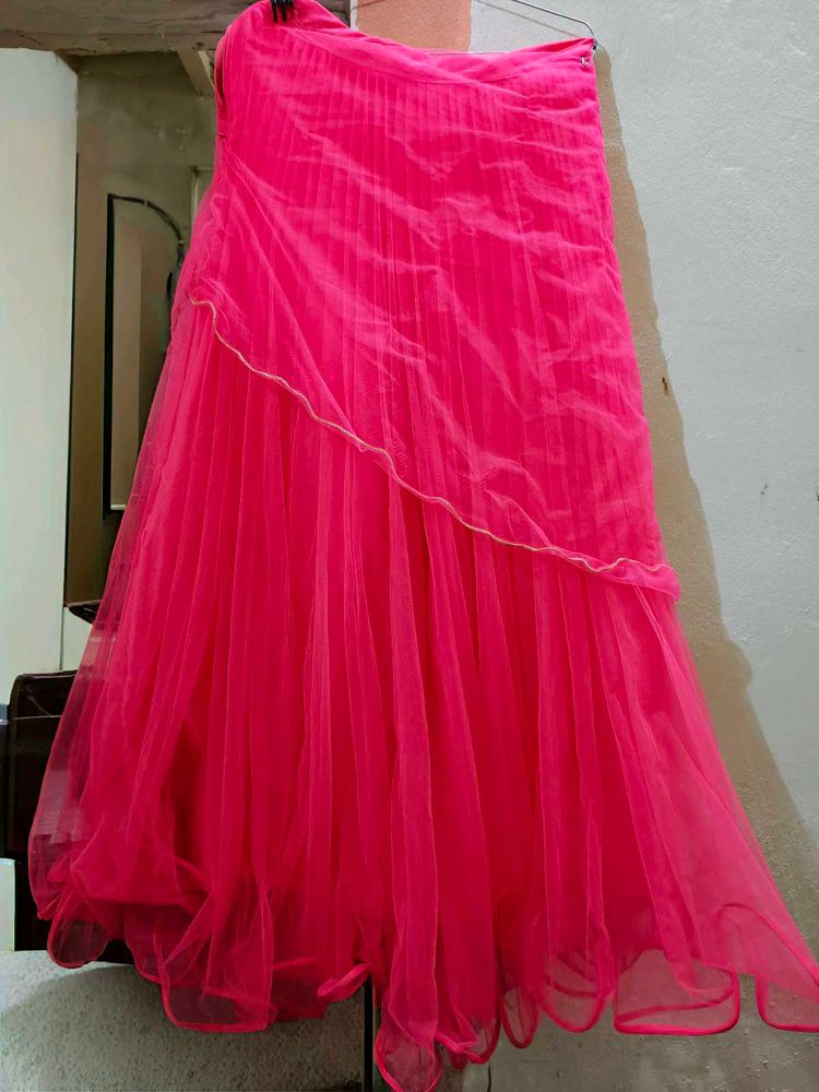 Hot Pink Lehenga skirt