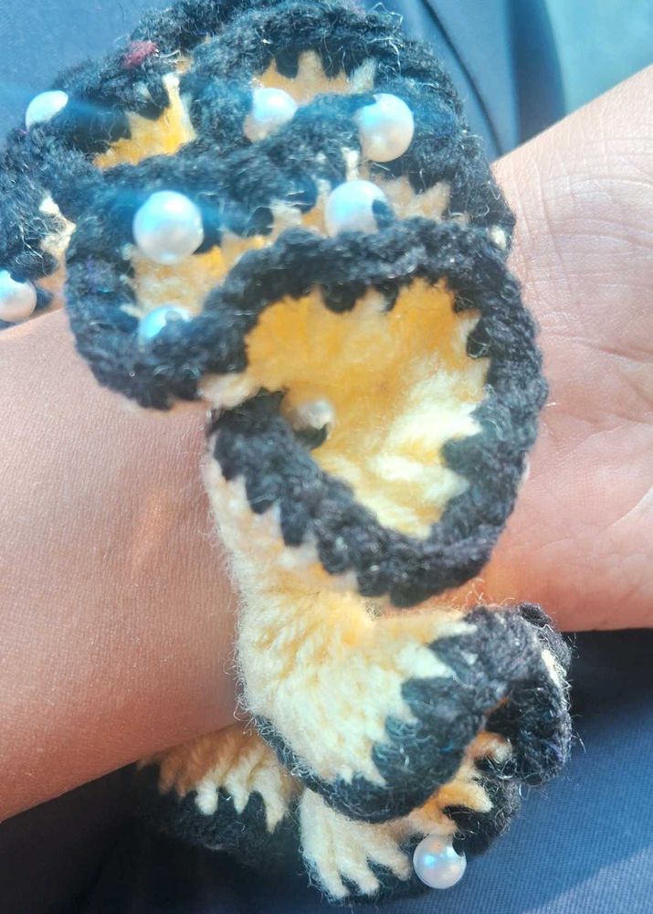 Handmade Crochet scrunchie
