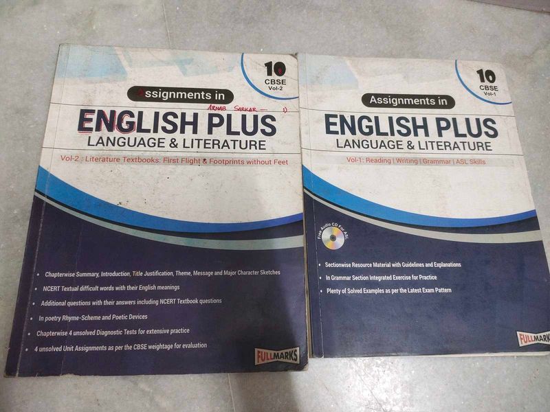 Full Marks Class 10 CBSE Volume 1 And 2