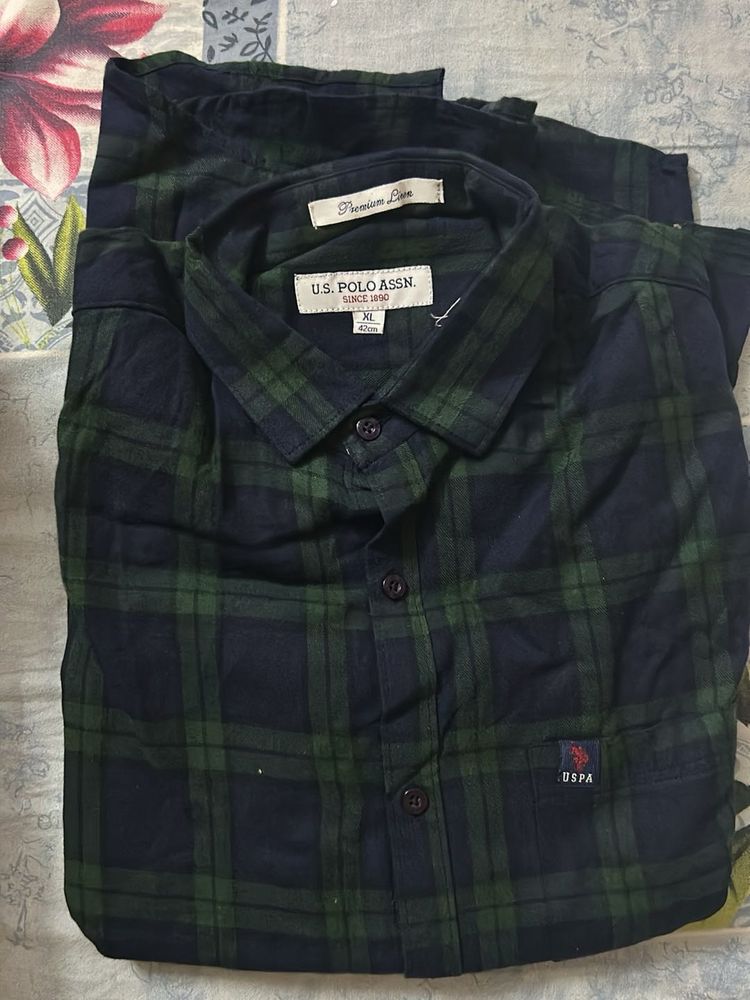 US Polo Assn. Plaid Shirt