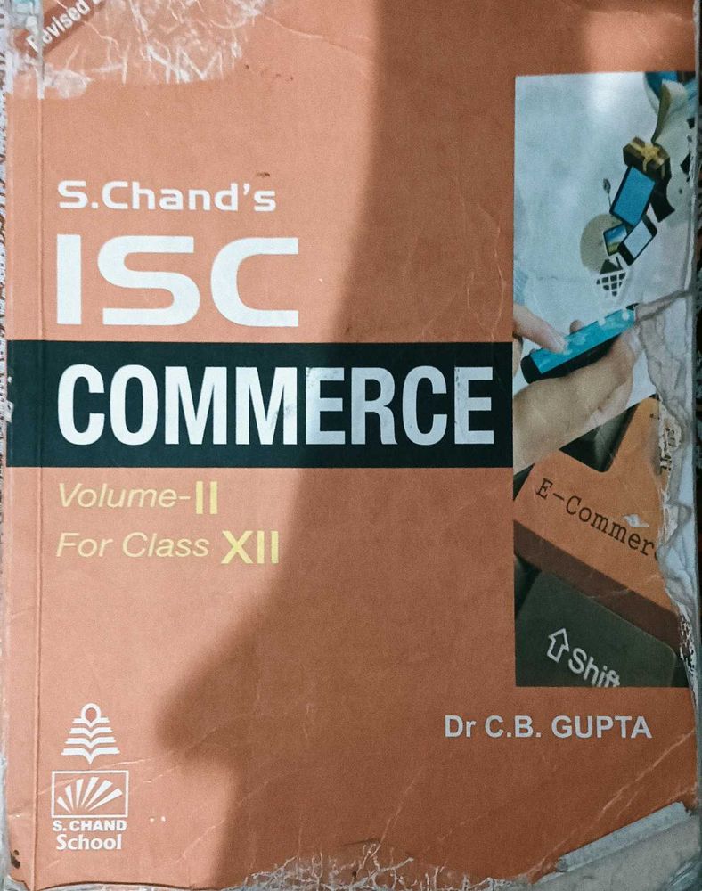 Isc Commerce Book Class 12