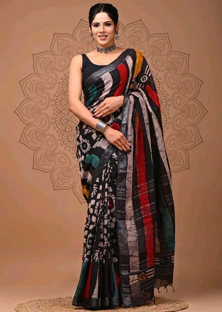 Elegant Printed Saree