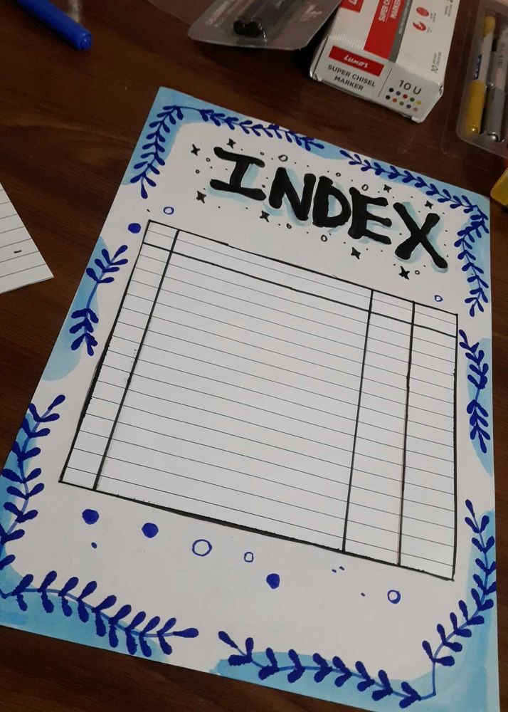 Handmade Index Page