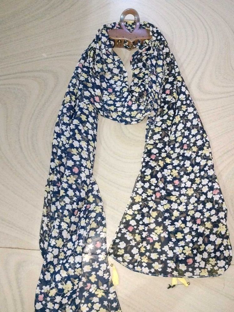 Floral Print Scarf