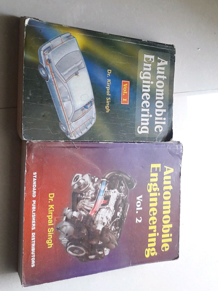 Automobile Engineering Dr. Kripal Singh Vol. 1 And