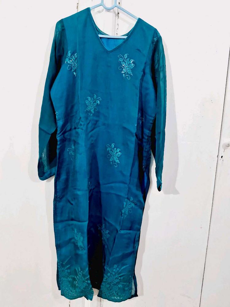 Pretty Blue Kurta