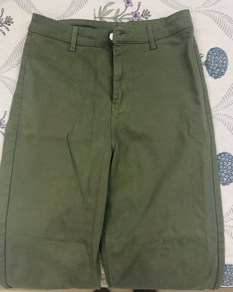 Olive Green Pants
