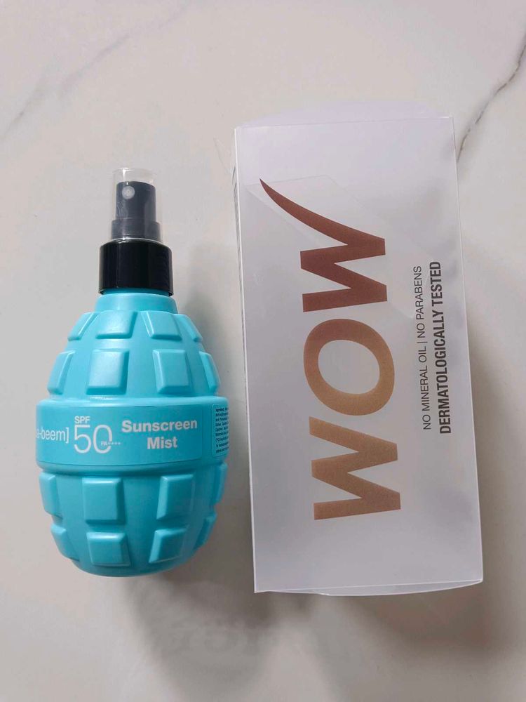 WOW Sunscreen Mist SPF 50 PA++++