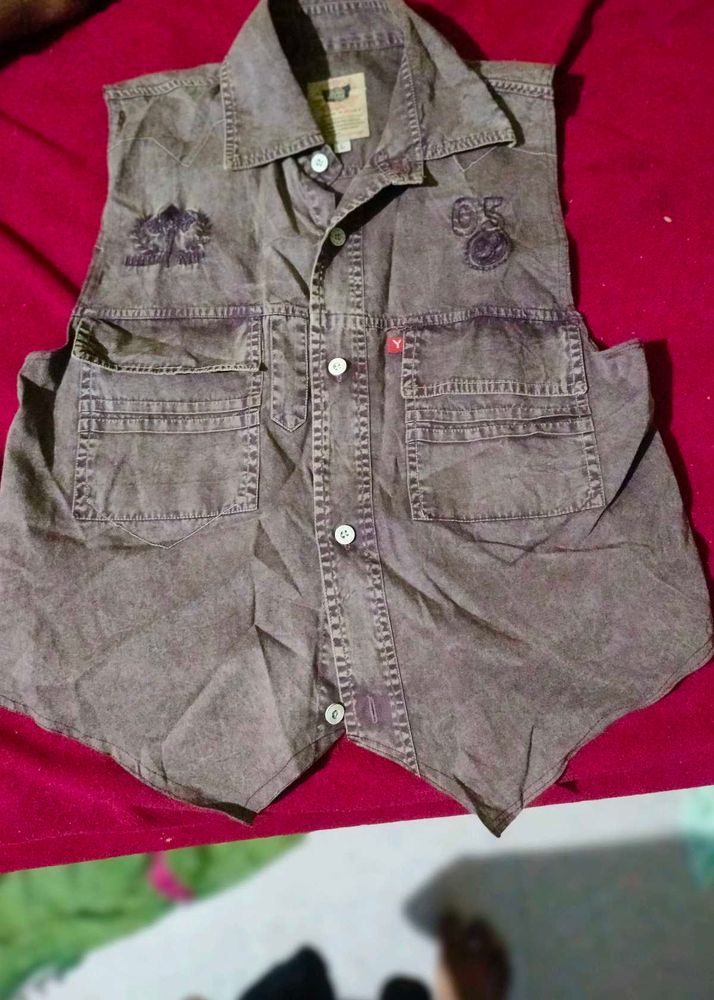 Hand Stitched Denim Jacket