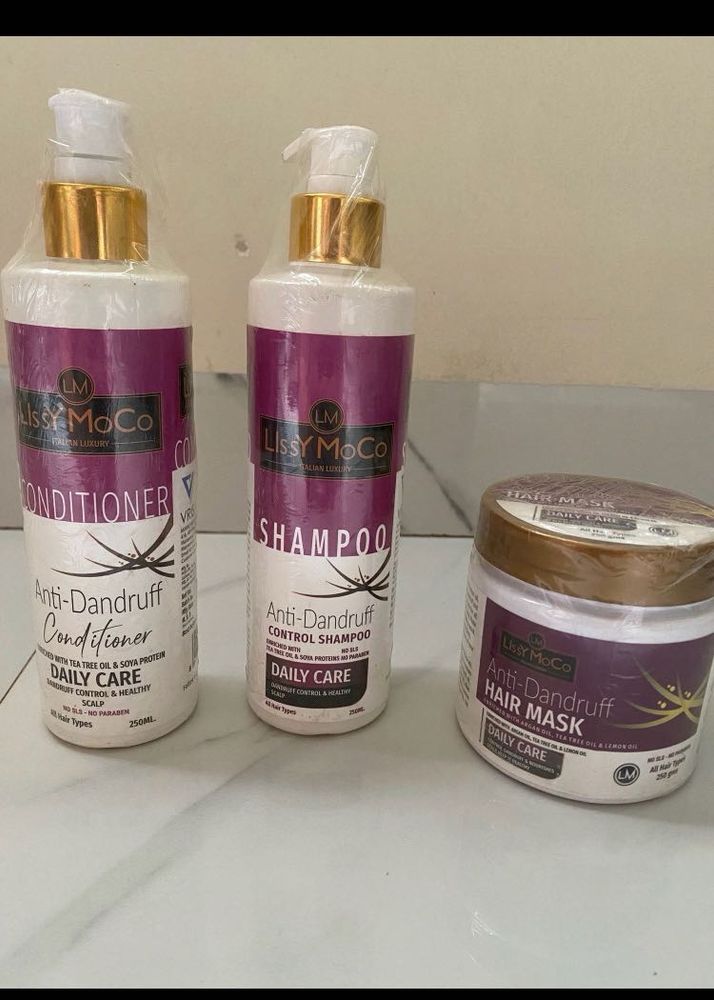 Super Combo Of Shampoo,conditioner &amp; Hair Mask
