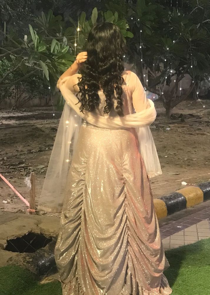 Sparkling Gold Party Gown