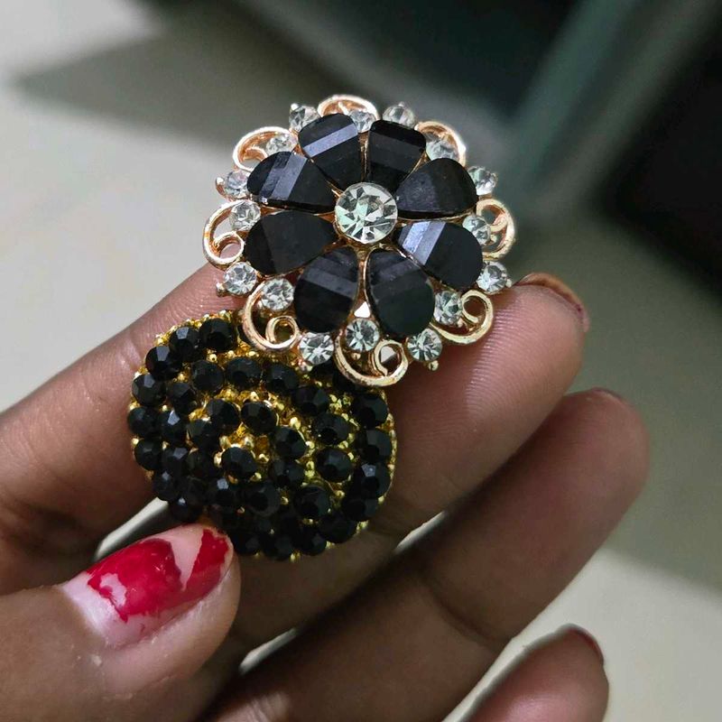 Elegant Black Rings combo
