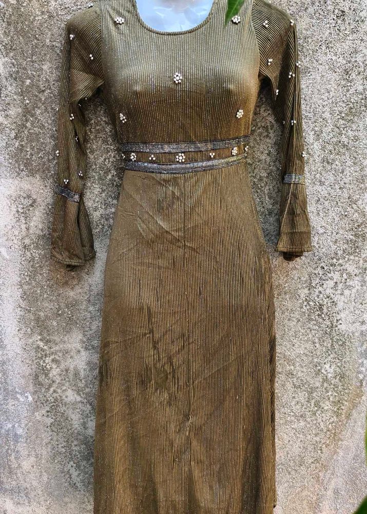 I. OLIVE SEXY LONG DRESS
