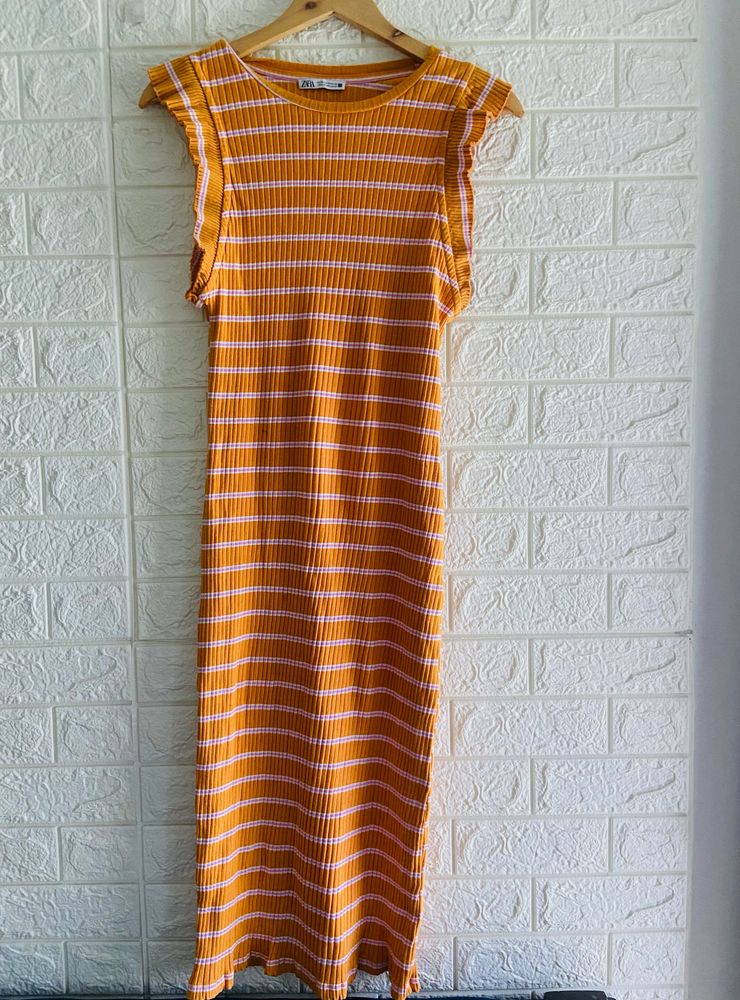 Zara Ribbed Bodycon