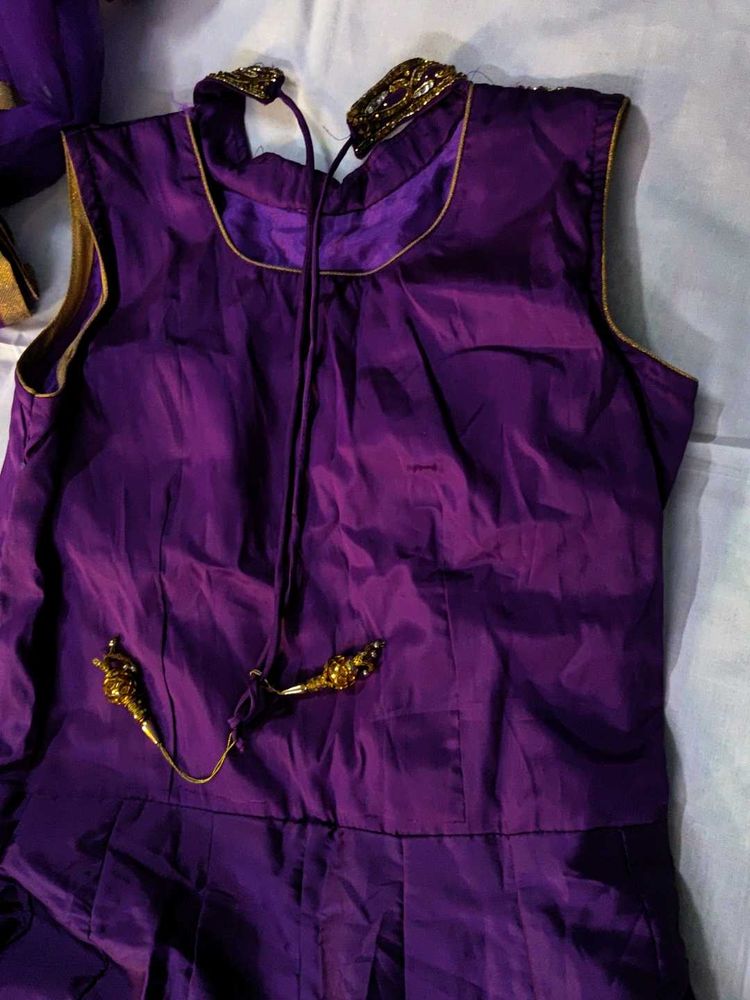 Elegant Purple Party GOWN