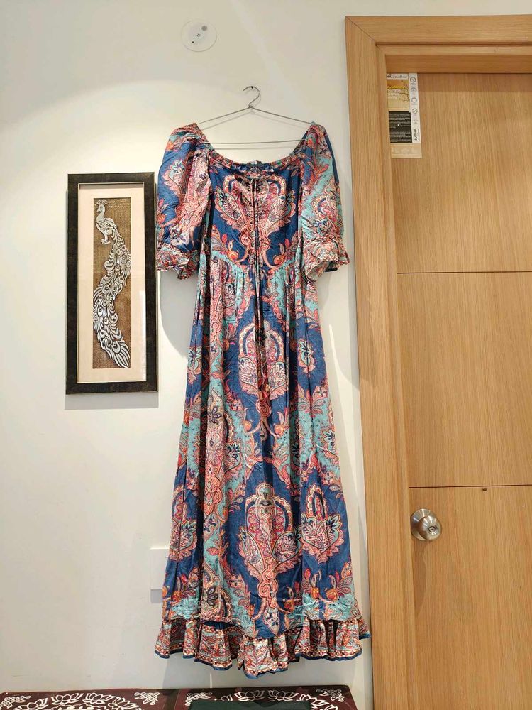 Paisley Maxi Dress