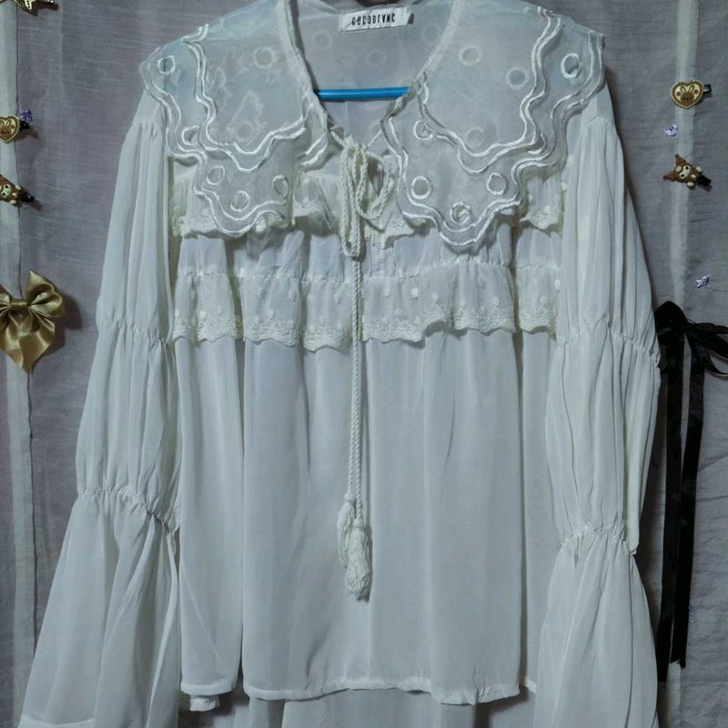 Romantic Lace Blouse