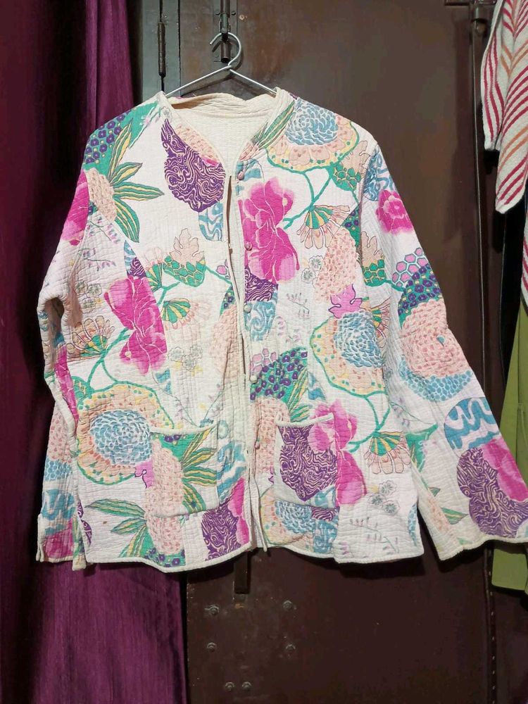 Floral Quilted Jacket