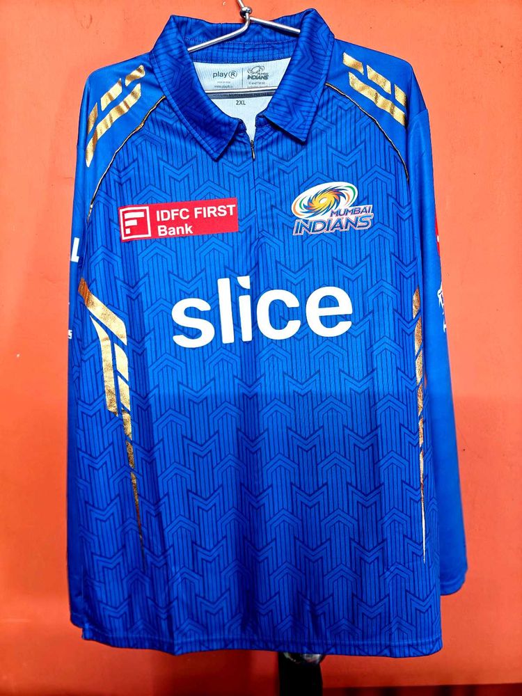 Mumbai Indians Official Match Jersey Full Sleeves