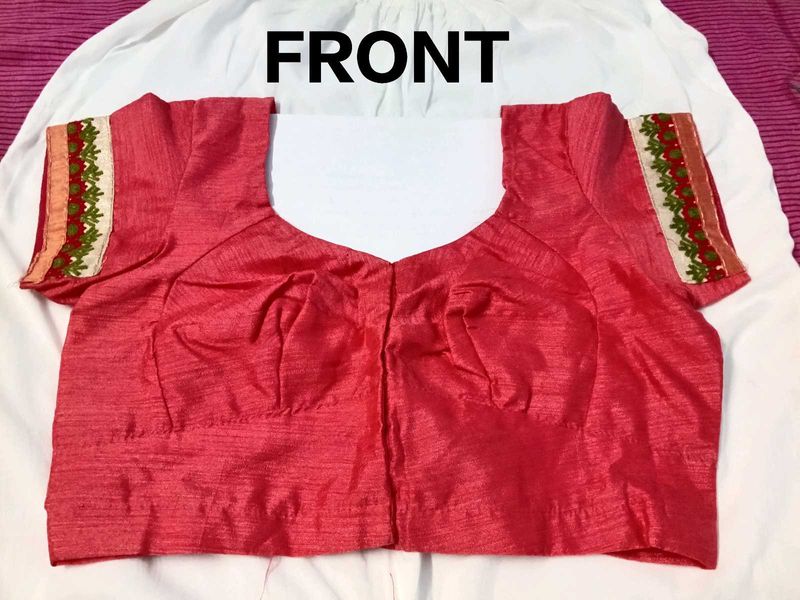 Coral Blouse