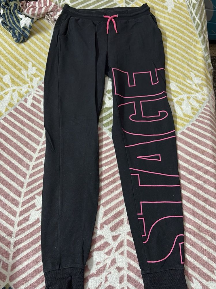 Stylish Black Jogger Pants