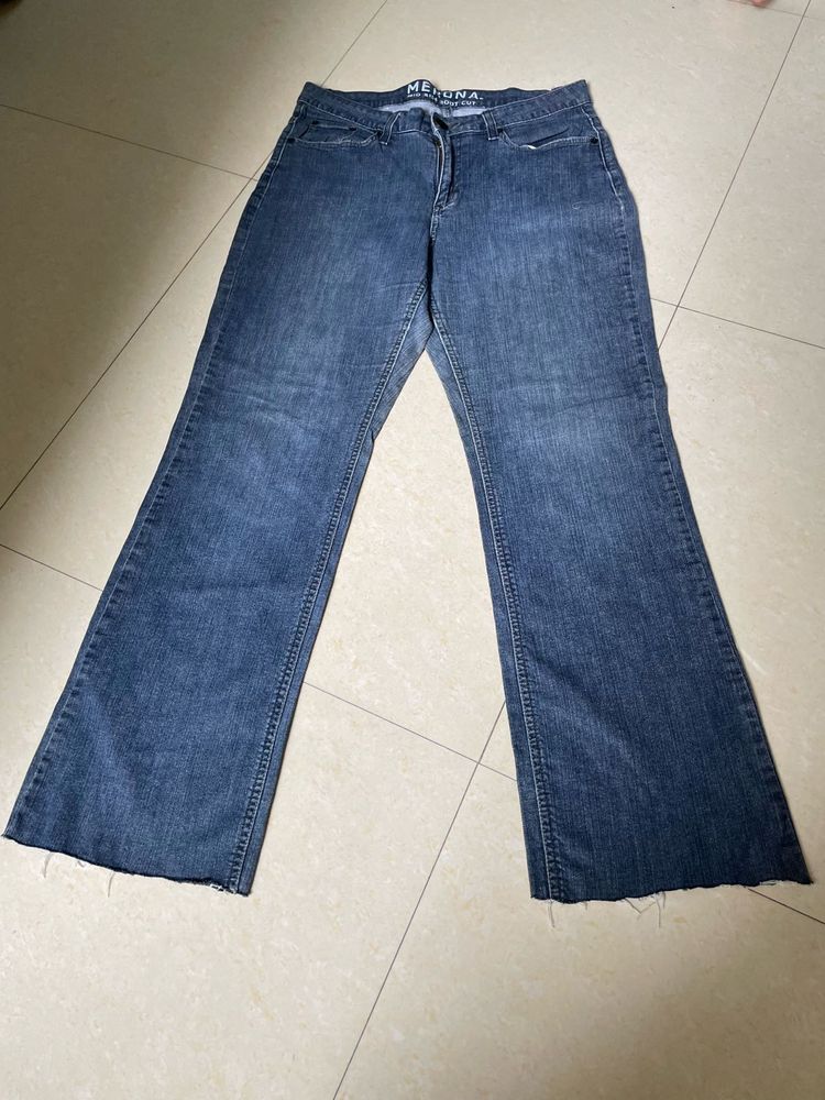Y2k Vintage Wide Leg  Mid Rise Boot Cut Jeans