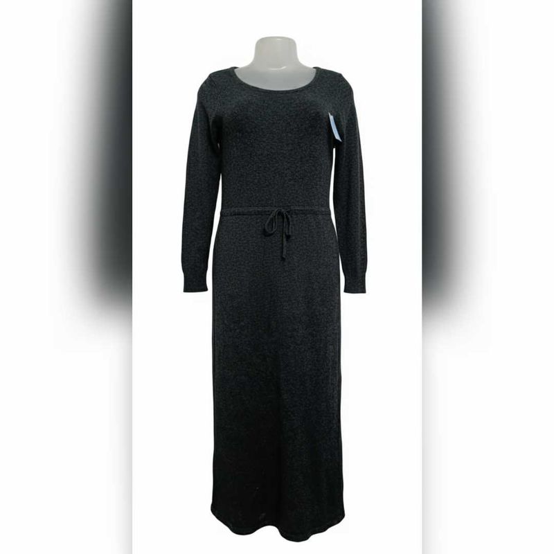 Gray Knit Maxi Dress 🖤