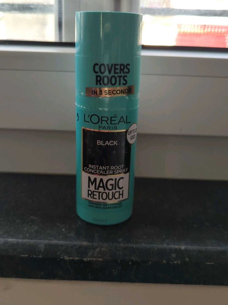 Cover Roots Black Hair Colour Spray