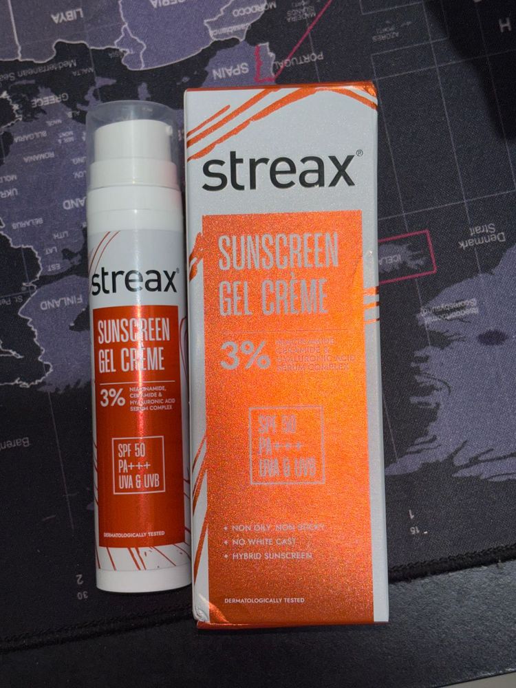 Streax Sunscreen Gel Creme