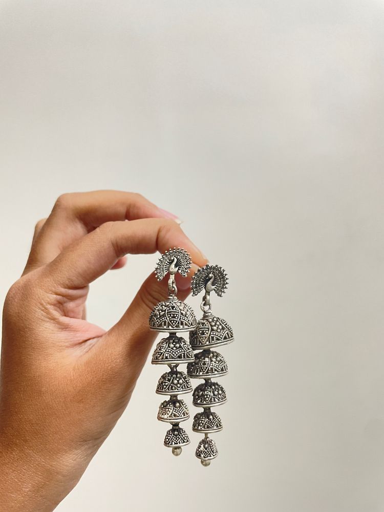 oxidised earings