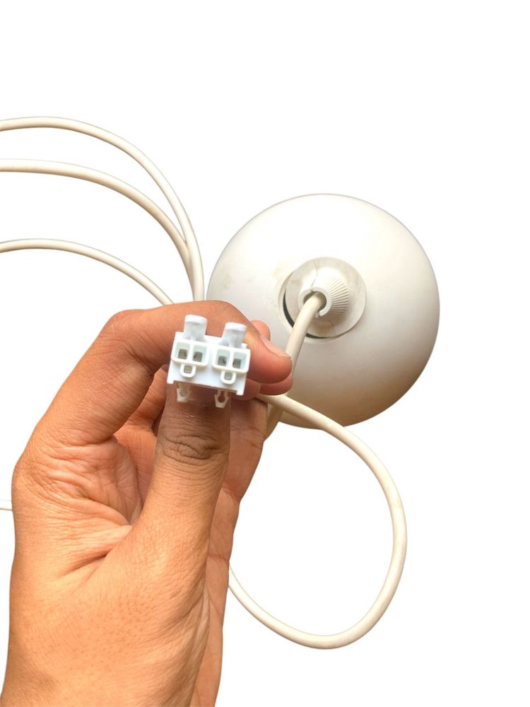 White Pendant Light Fixture
