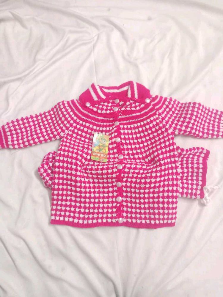 Baby Woolen Sweater Set