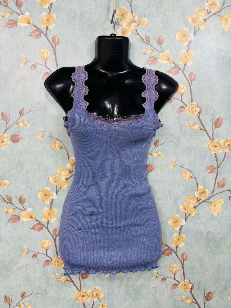 Purple Lace Top