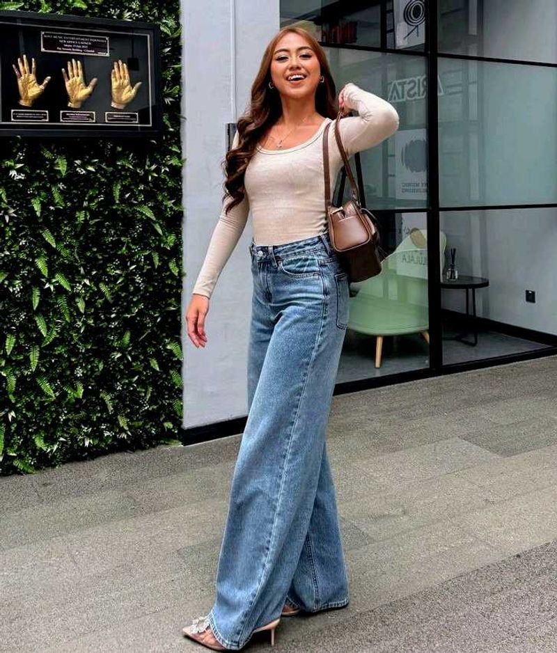 New Shein Wide Leg Jeans - Chic &amp; Comfy!