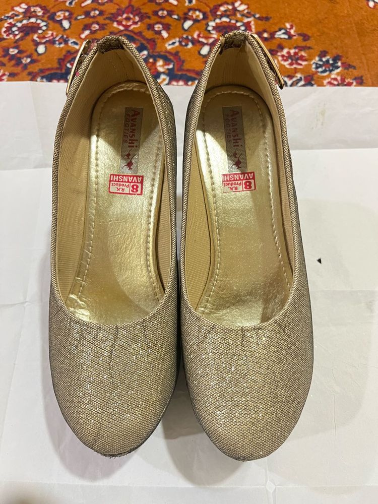 Copper High Heels Shoes