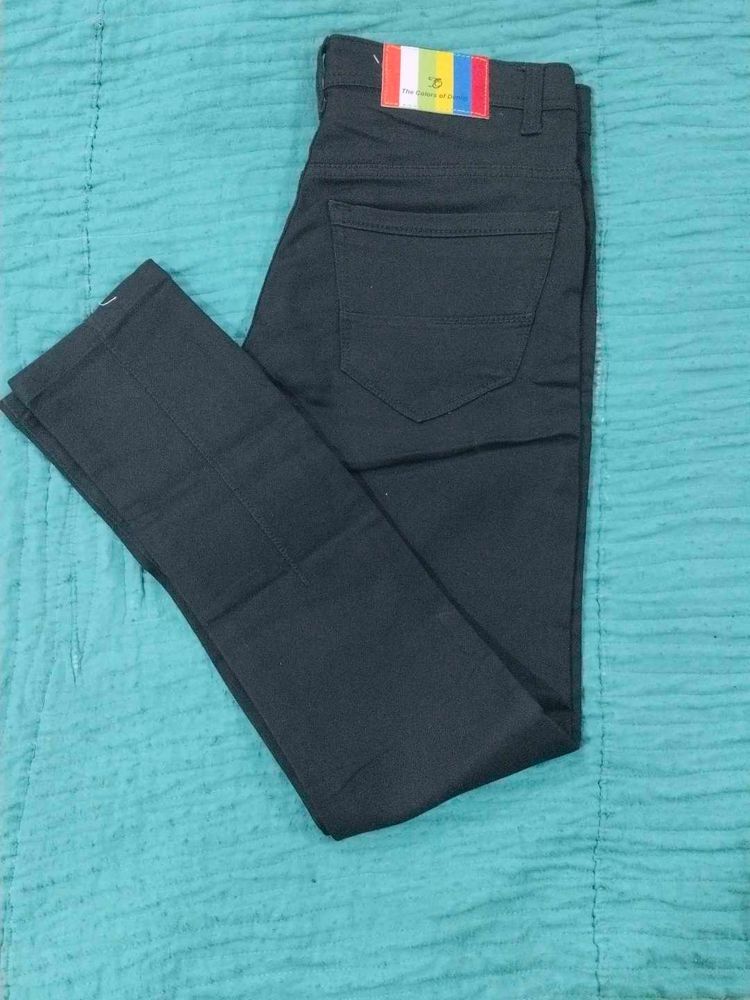 Dark Black Jeans
