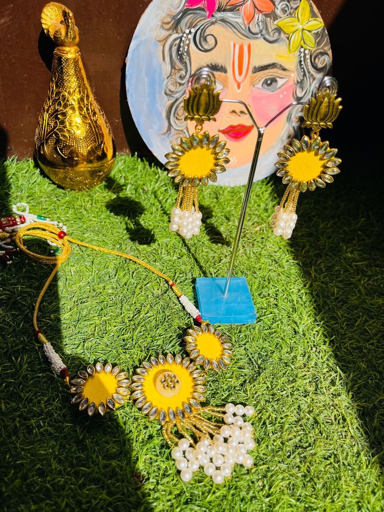 Haldi Function Jwellery