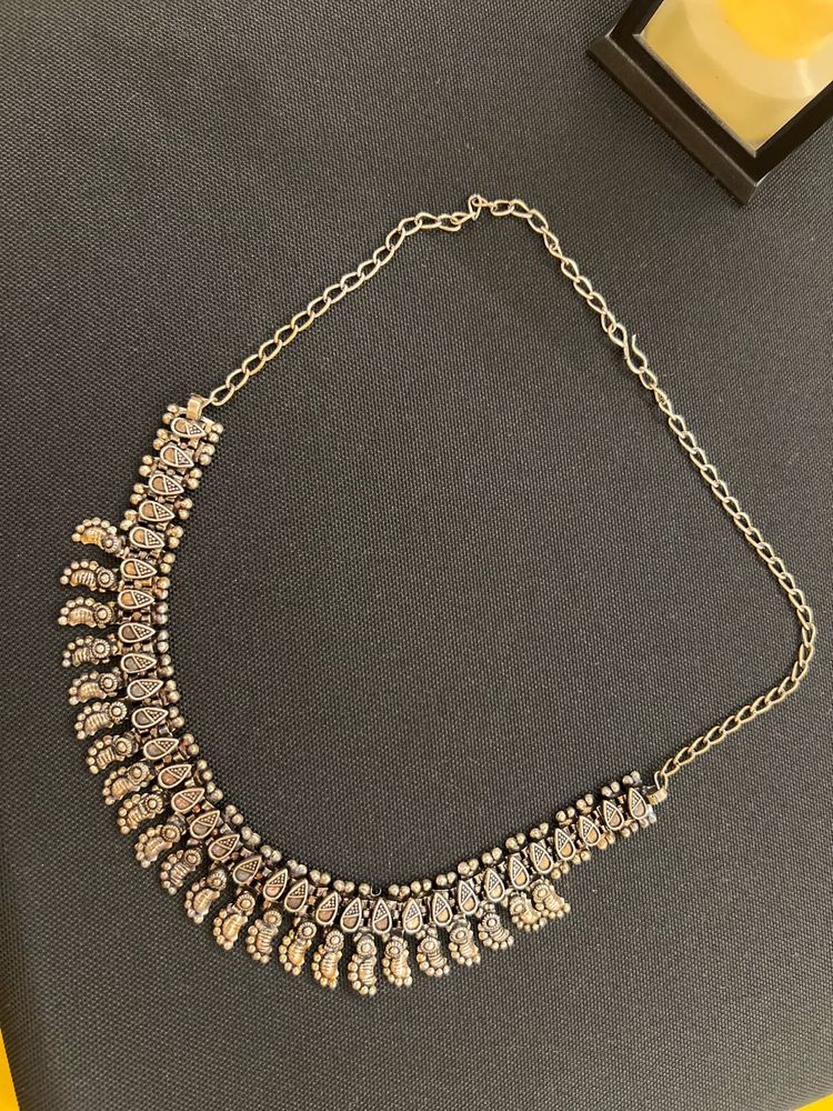 Oxidised Necklace