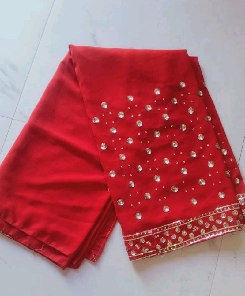 Beautiful Coffee Coloured Saree.❤️