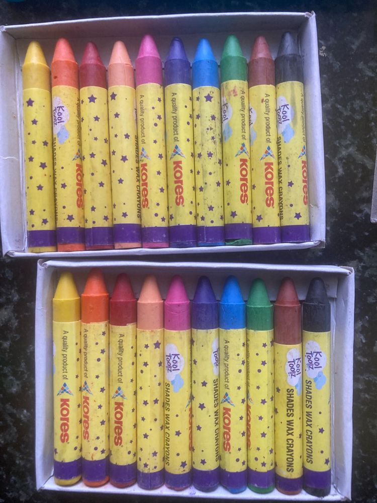 Crayons And Color Pencil