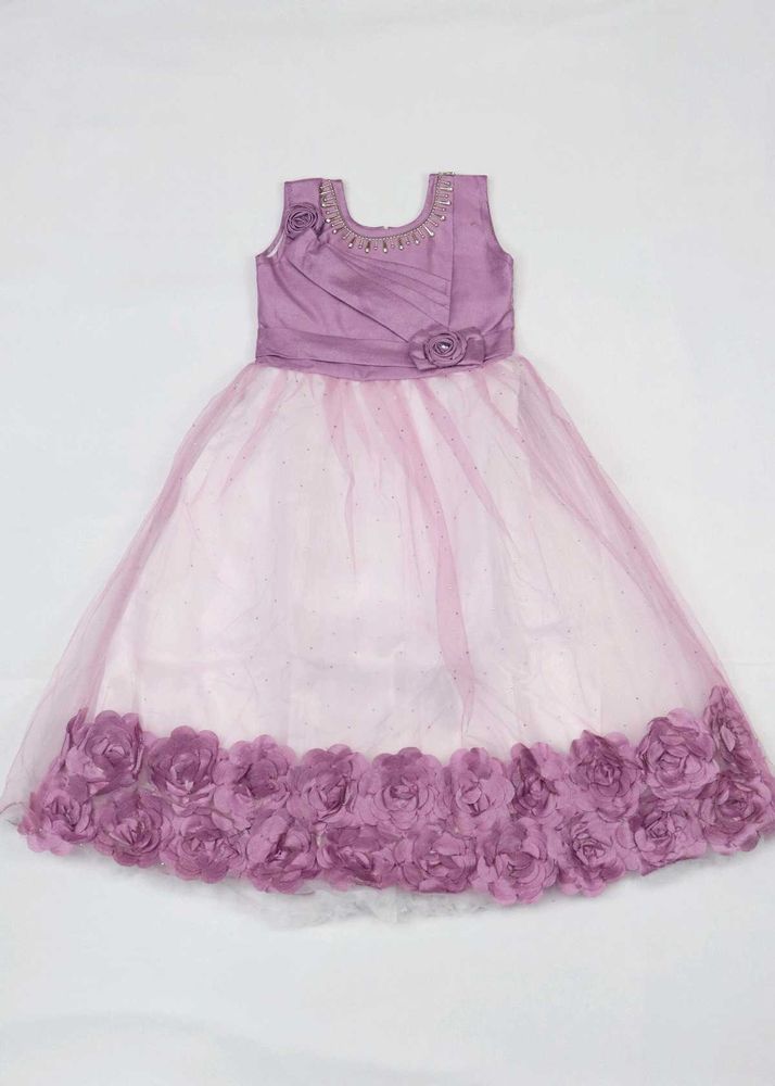 Lilac Flower Dress