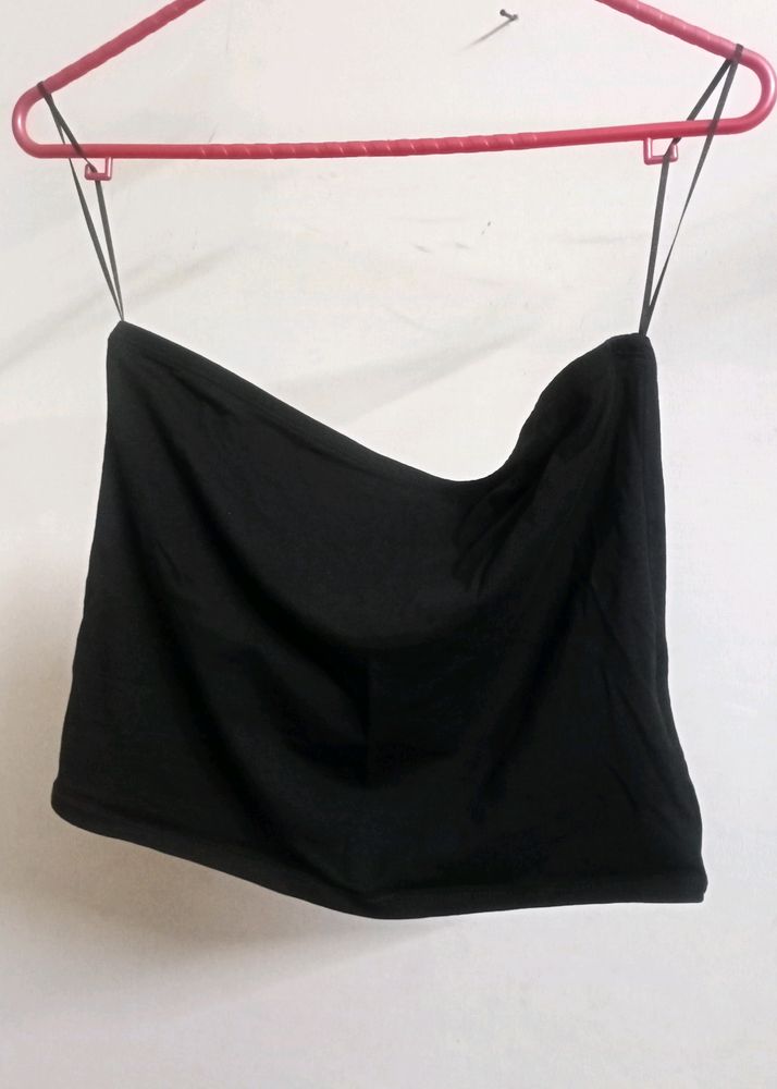 H&amp;M Black Short Tube Top