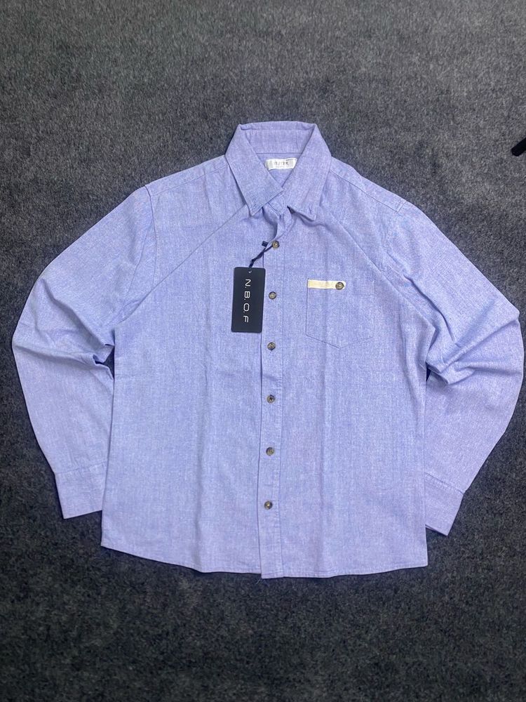Blue Long Sleeve Shirt