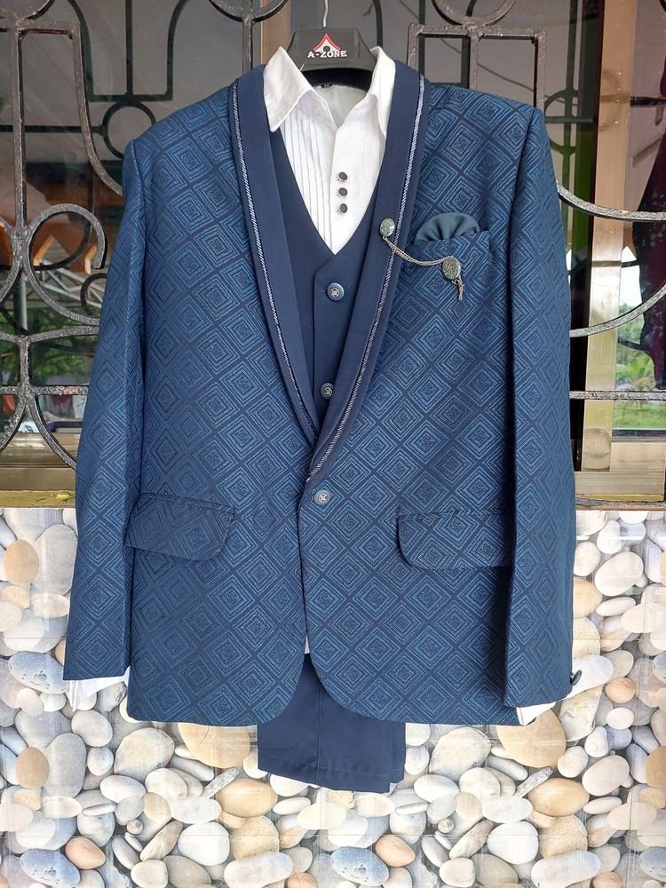 Boys Festive Wear Blazer Suit