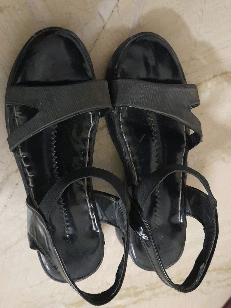 Black Sandals
