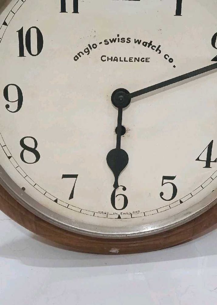 Vintage Anglo-Swiss Challenge Clock
