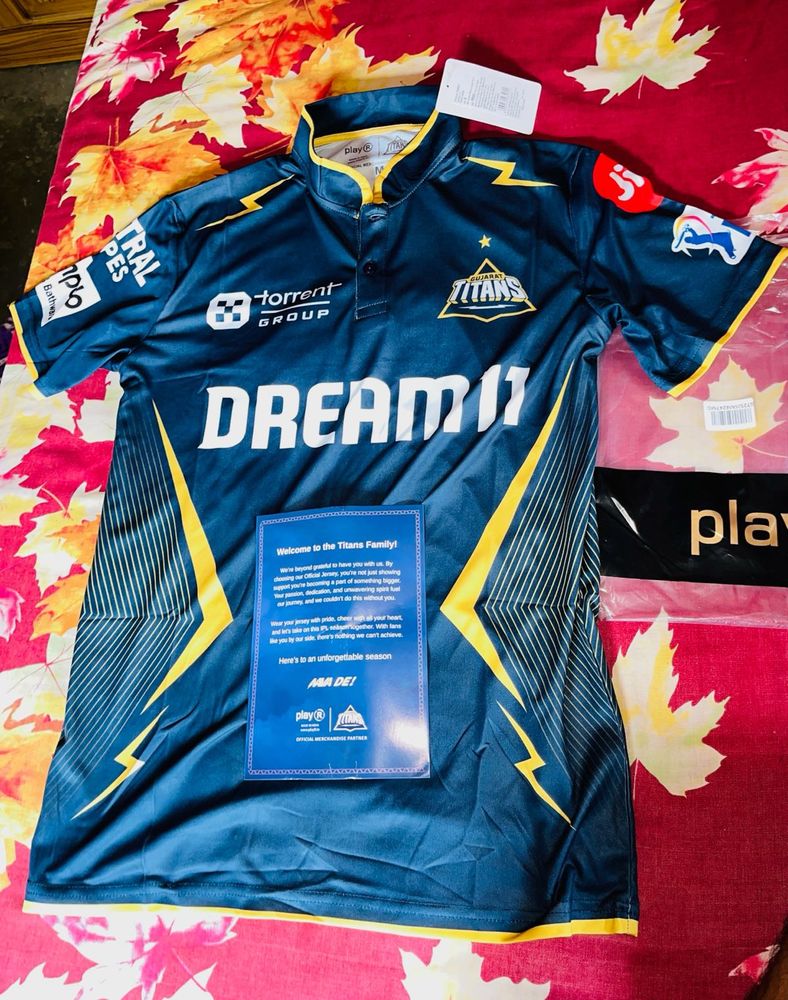 Official Gujarat Titans IPL 2025 Replica Fan Jerse